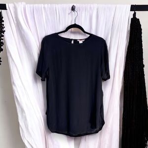 H&M NWT ladies top 8 keyhole back lightweight